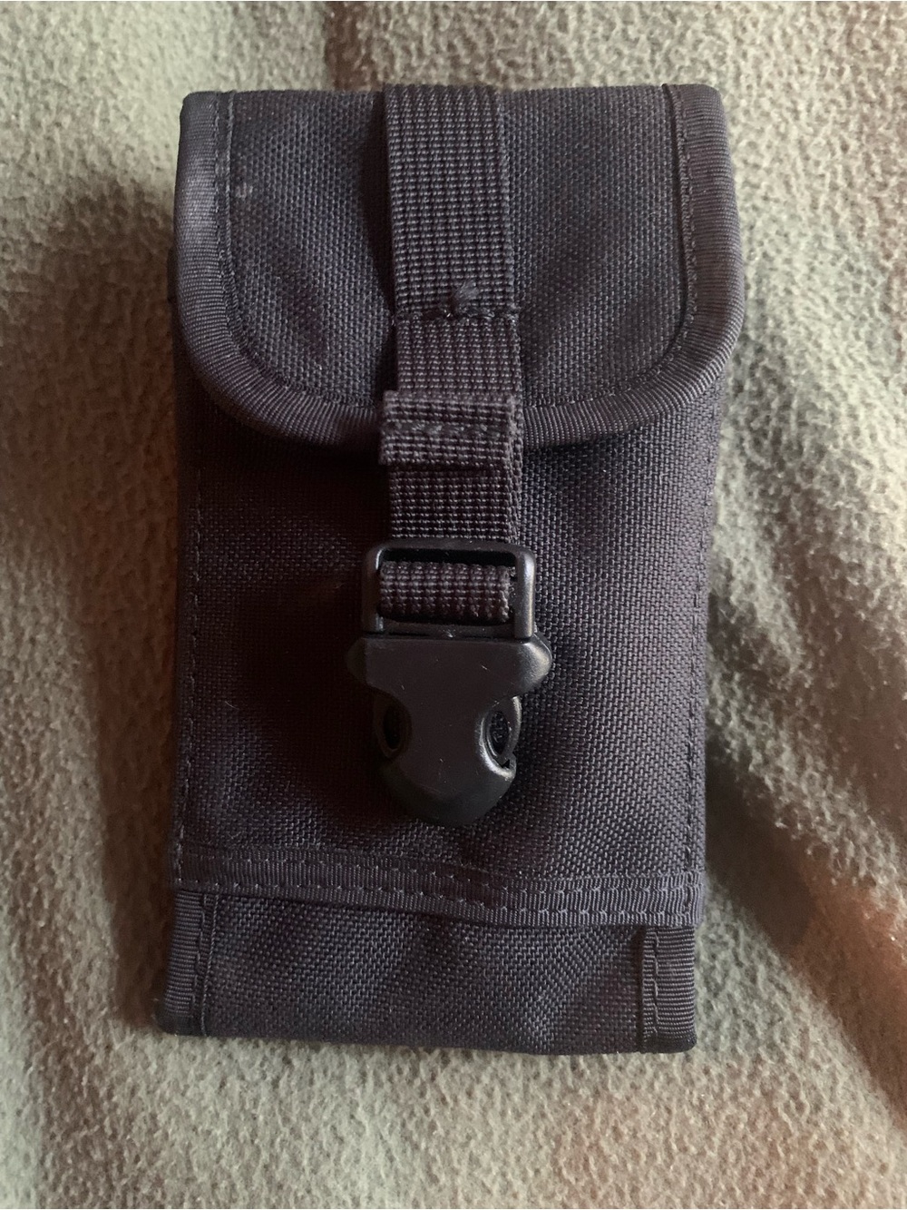OneTigris Black Nylon MOLLE tactical pouch. Approximately 3.5” x 6.5”